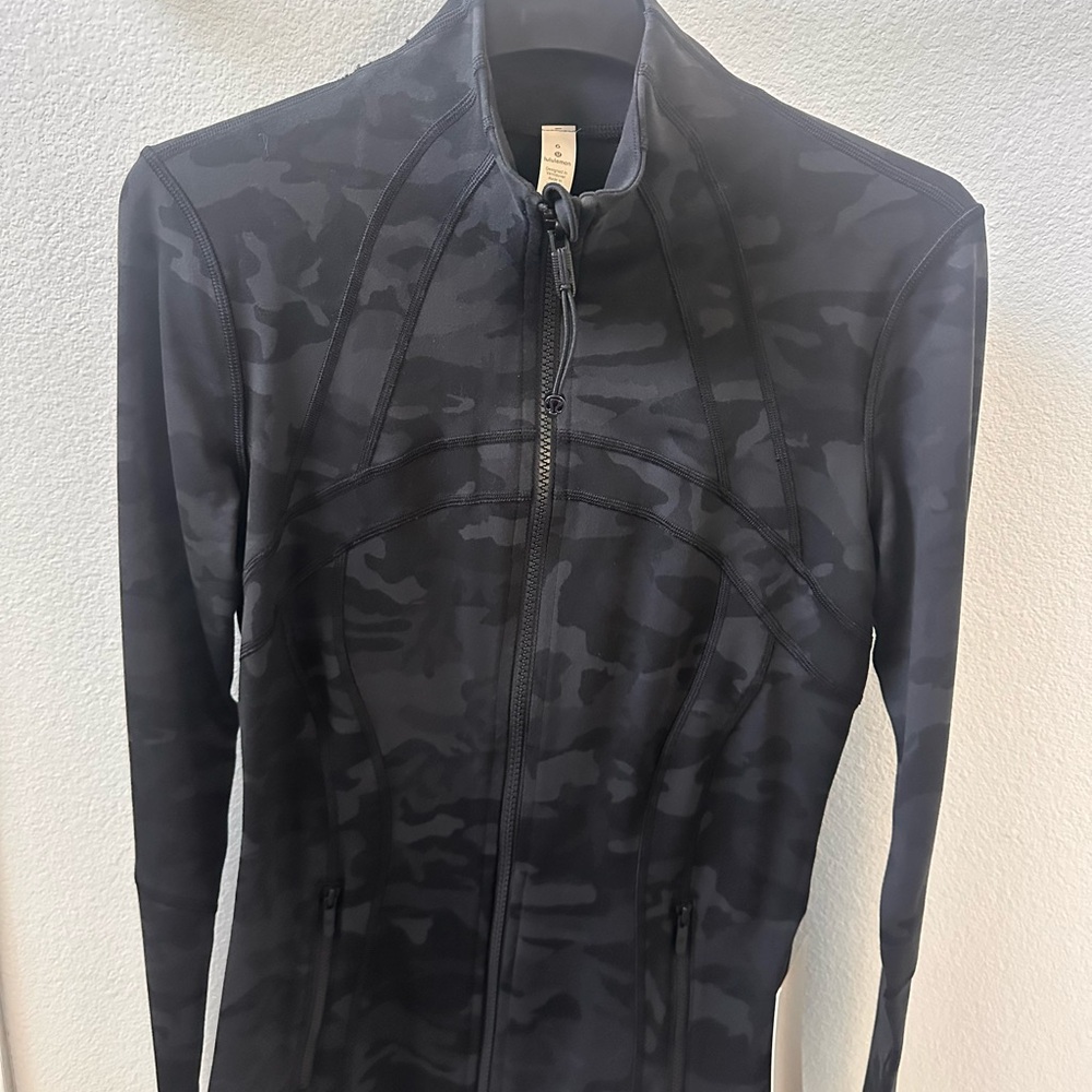 lululemon athletica Black Camo Utility Jacket
